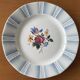6 large flat antique plates in Sarreguemines earthenware