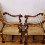 Pair of Renaissance armchairs