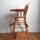 Chaise haute bébé - Baumann
