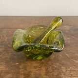 Cendrier en verre bulle biot