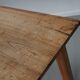 Antique Elm Early 20th Century French Rustic Farmhouse Dining Table