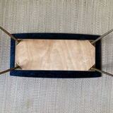 Vintage glass coffee table