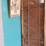 Shelf rattan peacock