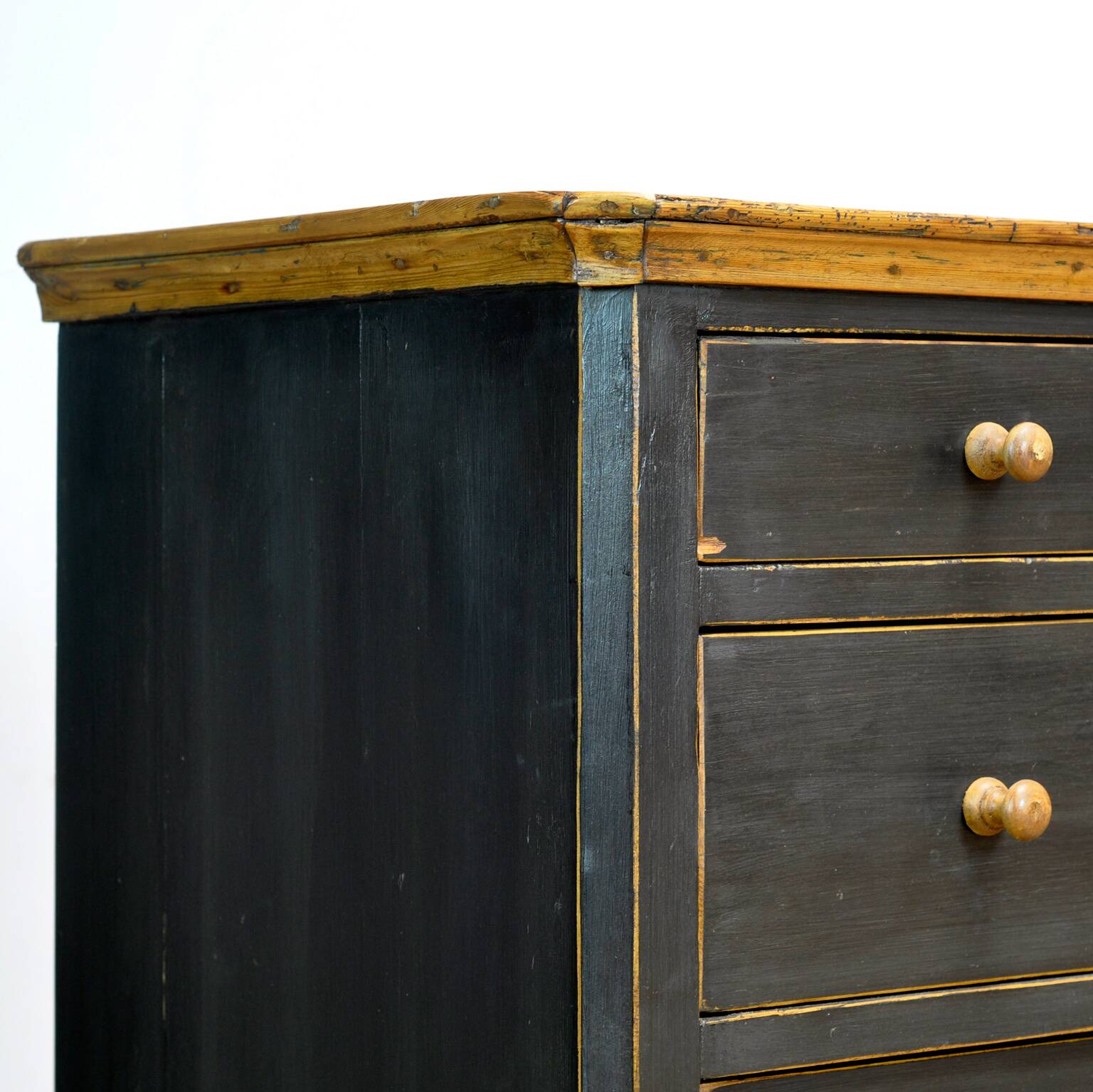 Commode en pin, années 1910