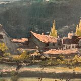 Mountain landscape painting