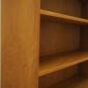 Danish ash veneer bookcase with adjustable shelves, 1970s