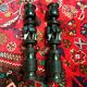 Ebony candlesticks