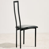 Postmodern dining chair by Maurizio Cattelan for Cattelan, set of 4.
