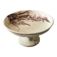 Earthenware compote by Jules Vieillard