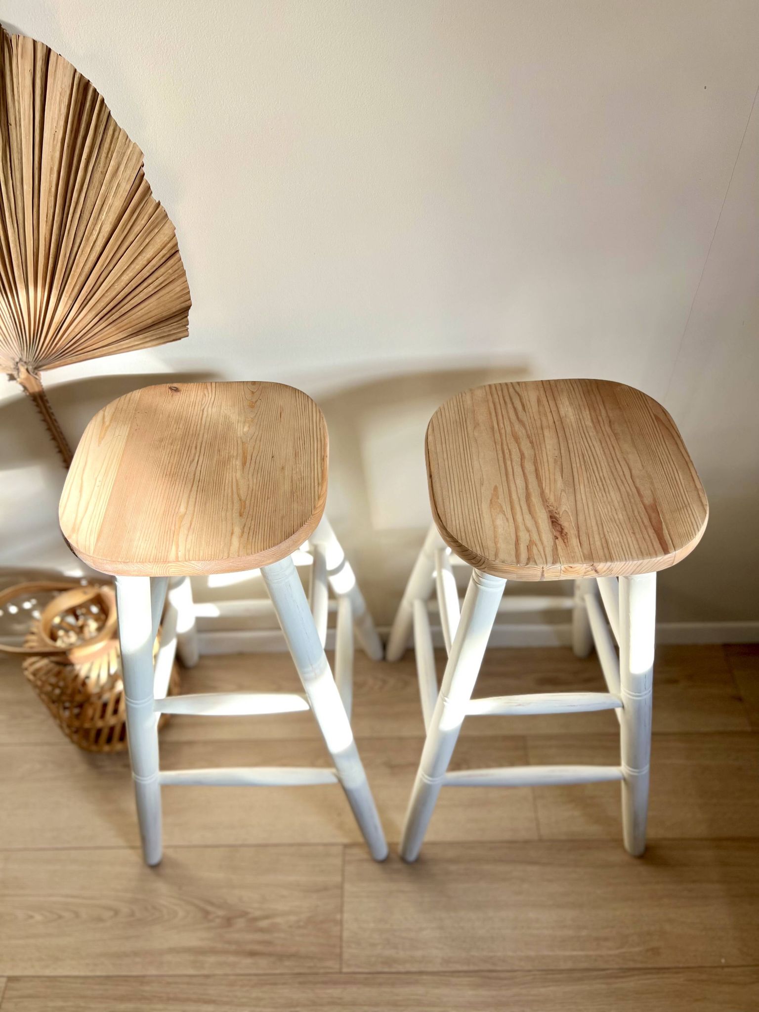 Pair of bar stools