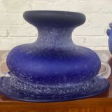 Trio of Murano “Scavo” plant pots from the 60s and 70s