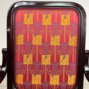 Art Nouveau office chair by Gustav Siegel for Thonet