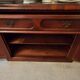 English buffet in mahogany