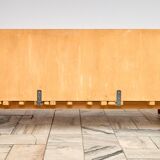 Vintage Modular Corner Sofa Bed with Ottoman, 1960s, Czechoslovakia