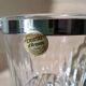 Vintage DArques Crystal Ice Bucket Diamond Tips