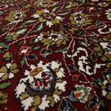 Traditional hand woven indian wool carpet area rug- 97x153cm