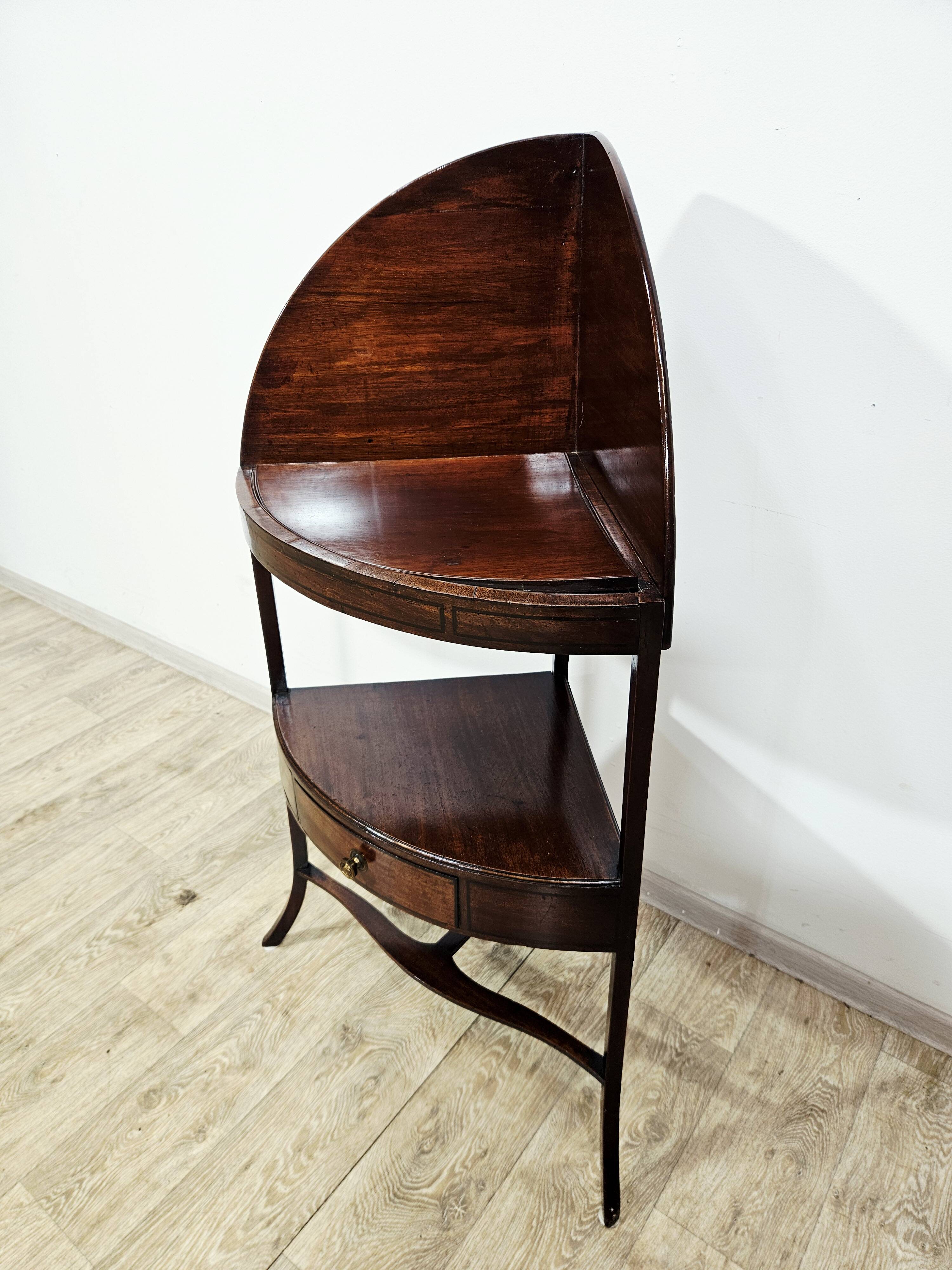 Antique washbasin (Washstand) – England, first half 19th century Mahogany