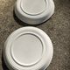 2 large vintage plates 24 cm flower pattern manufacture May