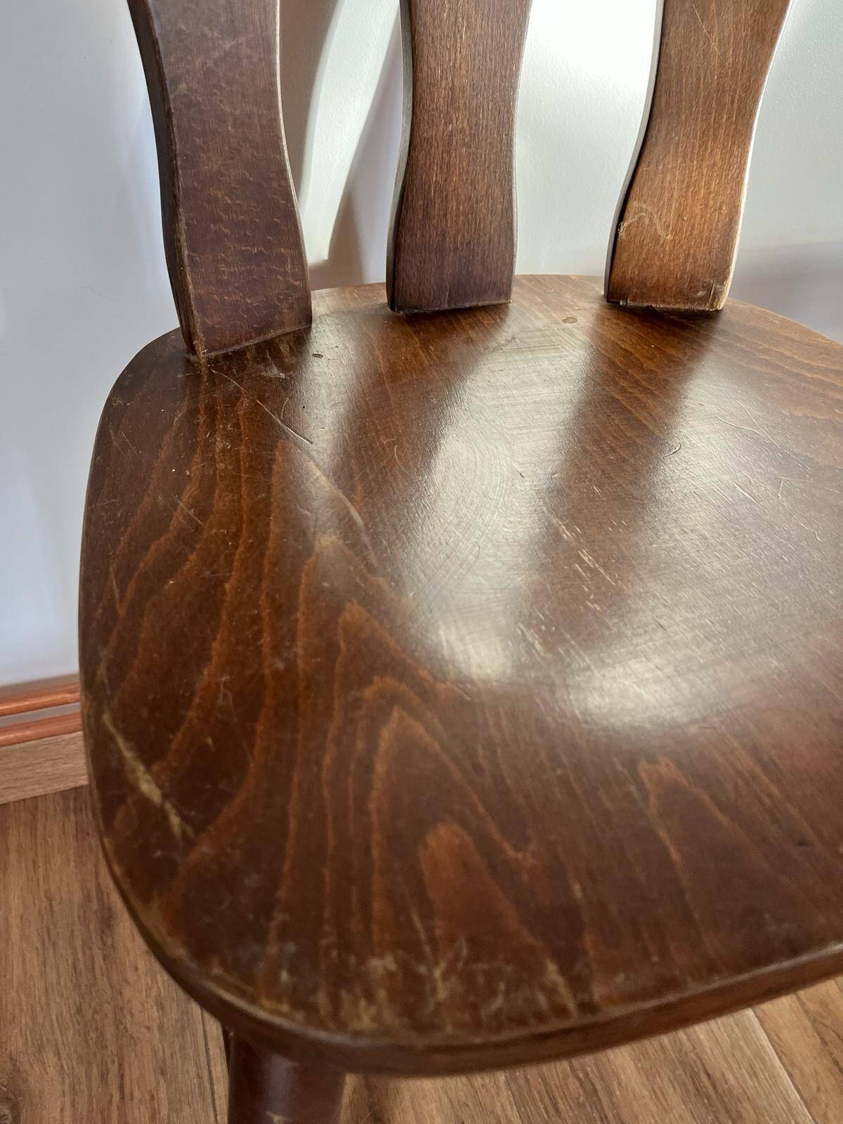 Pair of bistro chairs