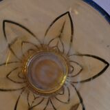 Vase en verre ambré