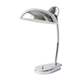 Vintage 1960s Italian Made Seminara "Ministeriale" Table Lamp in Chromed Metal