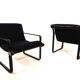 Lot de 2 fauteuils lounge Knoll Sling par Hannah&Morrison