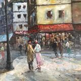 Animated parisian scene by burnett
