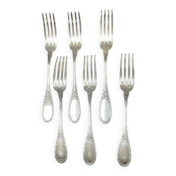 6 fourchettes modèle Louveciennes