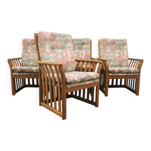 Ensemble vintage de x4 - fauteuils