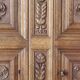 Vintage 1930s Solid Oak Danish Brutalist / Formhouse Cabinet