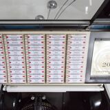 Jukebox Rowe friend from 1963 model "Jal" capa 100 vinyls pop, rock, metal compilation from 1950 to 1990