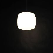1970s Glass Pendant Light, Czechoslovakia