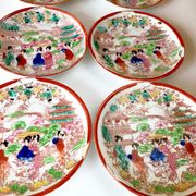 Japanese porcelain tea service at the end of the 19th century