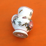 Pot à lait XIXème céramique polychrome décor floral