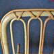 Fauteuil à bascule enfants en rotin vintage 60 70