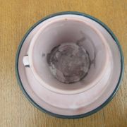 Ceramic set montgolfier yvan roy workshop - egg cup - pot - cup