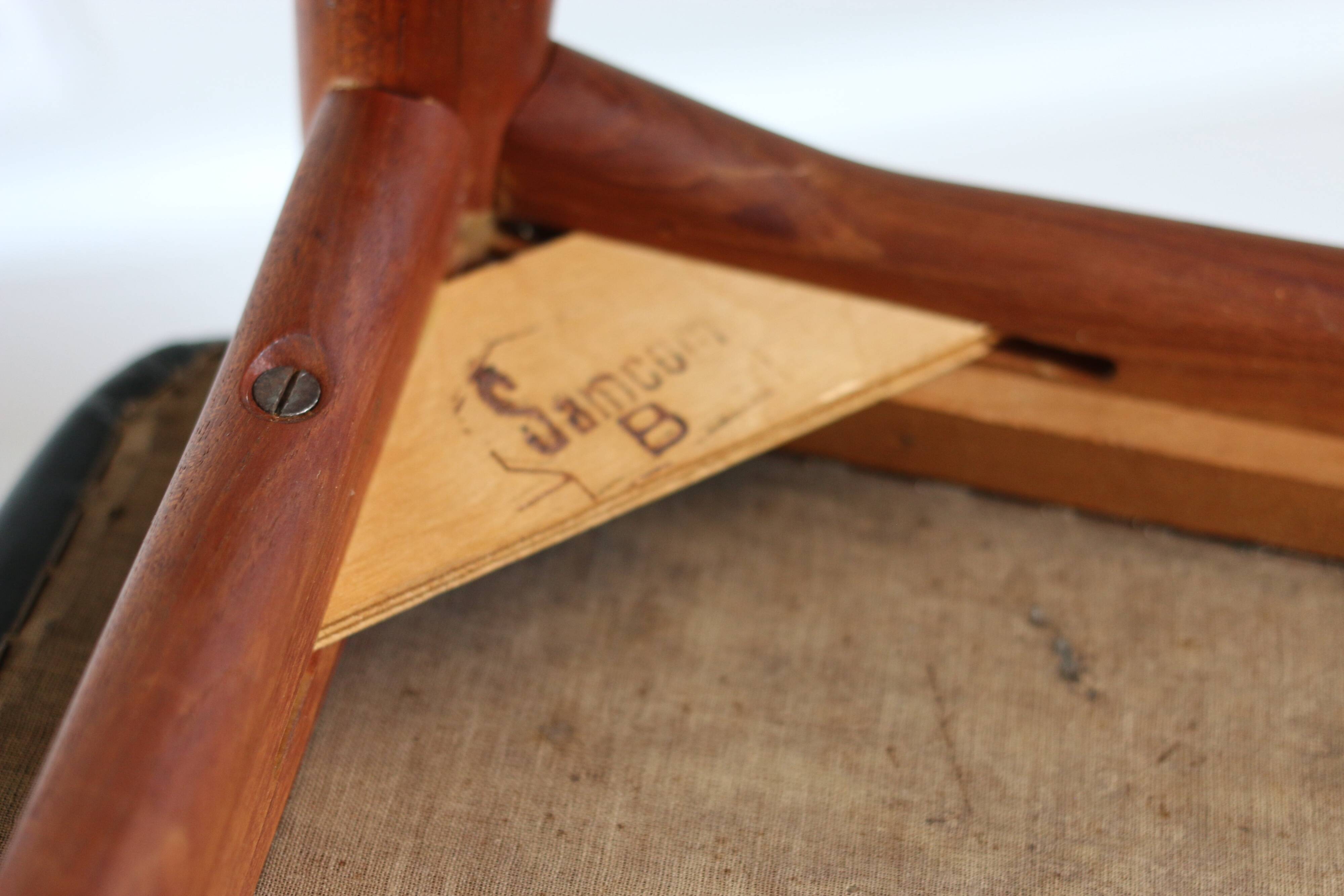 Vintage Scandinavian teak chair by Johannes Andersen, 1960