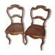 Chaises cannées Louis Philippe