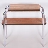 Art deco side table made by hynek gottwald in 1930s czechia