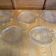 Plate + 5 ARCOROC Fish Shape Glass Mould Plates + Vintage Box #