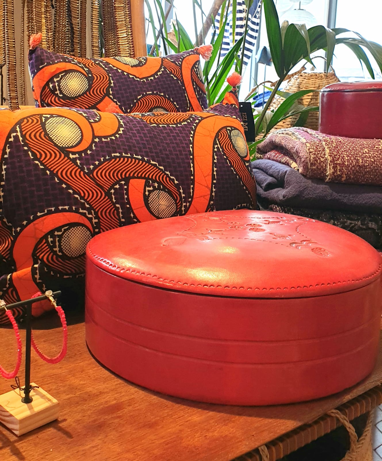 Housse de coussin wax