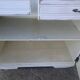 Buffet vintage white