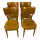 Lot de 4 chaises de bistrot Baumann