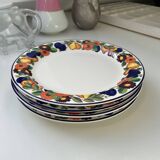 Suite de 4 assiettes plates Golden Summer Royal Copenhagen
