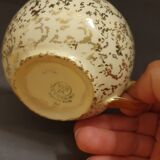 Old Villeroy and Boch gold coffee and dessert service, complete set