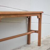 Vintage wooden console, wooden furniture, console table, interior decoration