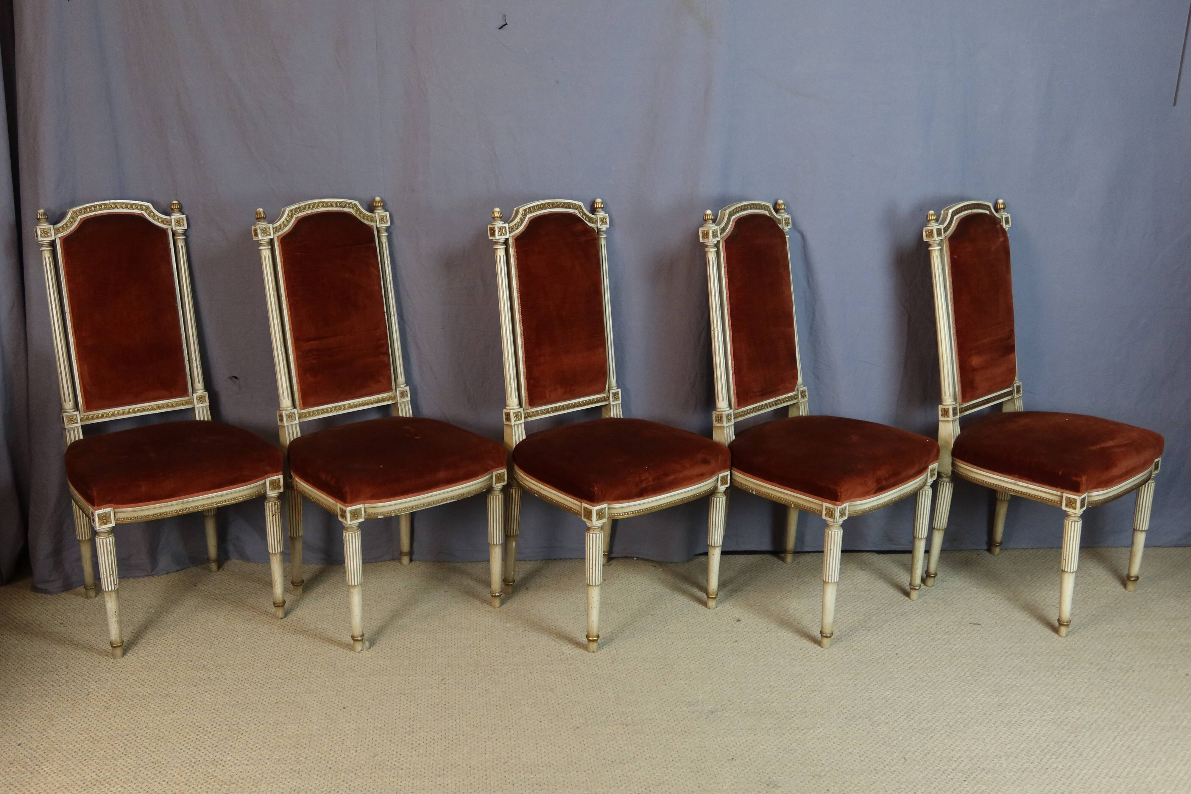 chaises de style directoire