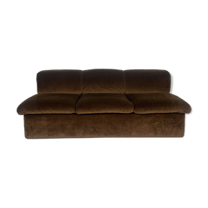 Canapé 3 places en velours