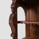 Baroque Style Display Case in Oak, Belgium, 1950s