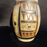 Varnished vase "Dubois"